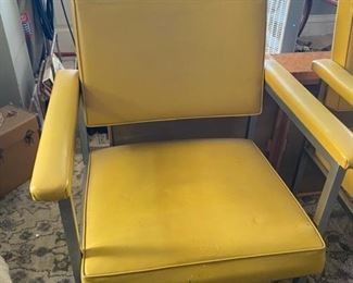 Vintage Yellow Chair 