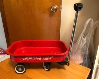 SMALL "IRRESISTIBLE LITTLE RED WAGON"