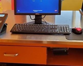 Dell Computer, Monitor, Card Reader