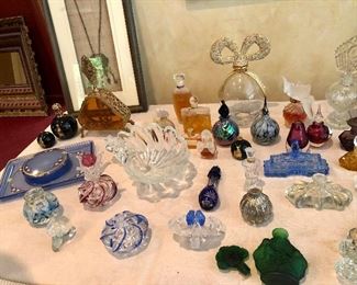 Perfumes and art glass
