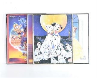 Set 4 Mix Prints Disney Film Movie Posters