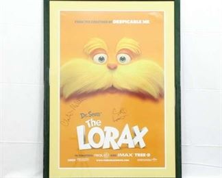 Print The Lorax Movie Poster- Signed