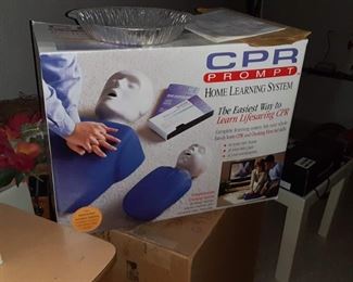 CPR practice dummy