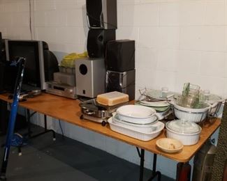 electronics and stoneware