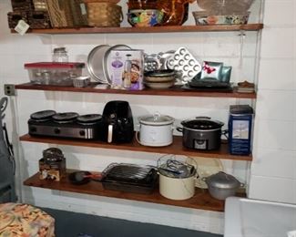 crockpots and baskets