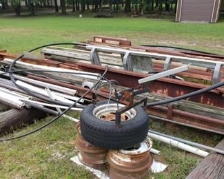 clay thrower and heavy steel