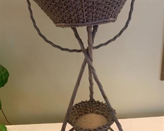 Victorian sewing basket