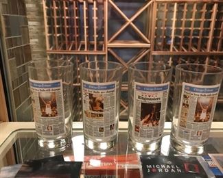 11 Bulls souvenir glasses