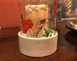 flower candle holder