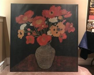floral wall art