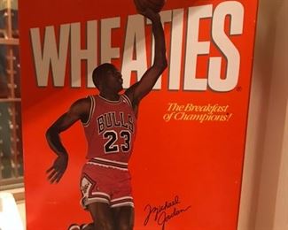 Michael Jordan Wheaties box