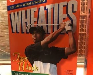 Tiger Woods Wheaties box