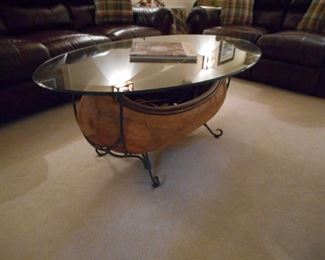 Unique Canoe Coffee Table
