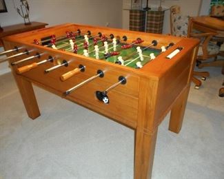 Oak Soccer - 3 Goalie - Foosball Table
