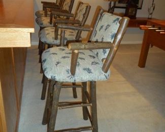 Old Hickory Counter Stools