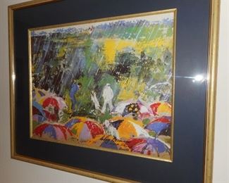 LeRoy Neiman Augusta National Golf Club Arnold Palmer