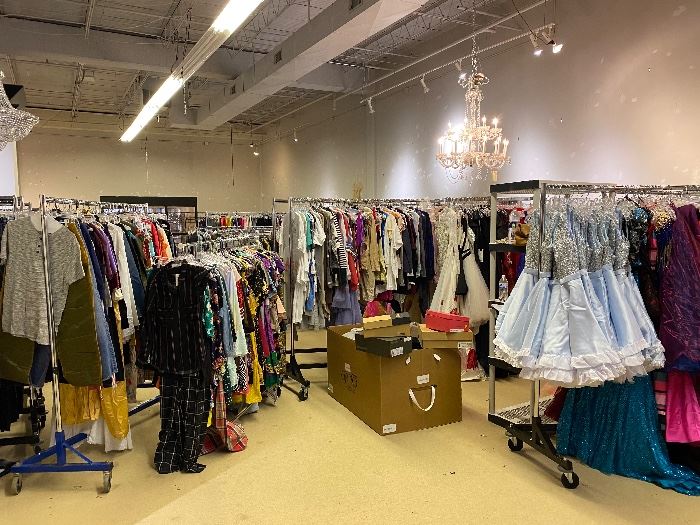 Huge TV Production Wardrobe Sale. Proceeds from this sale go to Dream Center Church to raise money for their Virtual Learning Center to provide a space for children to learn with the help of tutors during Covid-19. 