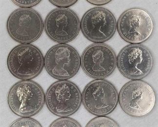 1970-1984 Canadian Dollar Coins