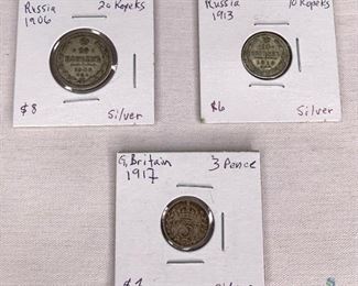 Foreign Silver Coins