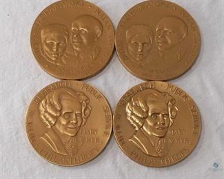 1986 and 1987  Act of Congess Gold Medals
