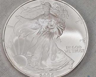 2006 1 oz. Silver American Eagle Uncirculated