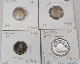 Canadian Silver Coins