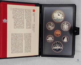 1981 Canadian Coin Proof Set