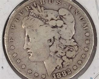 1882 Morgan Dollar