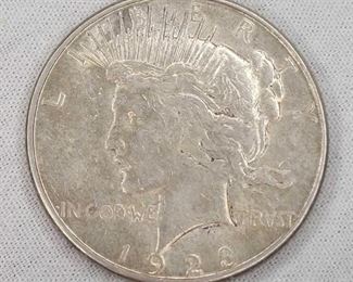1923-S US Silver Peace Dollar