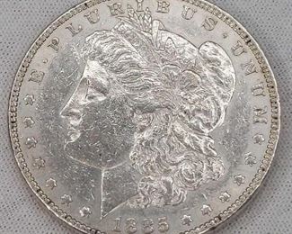 1885 US Morgan Silver Dollar