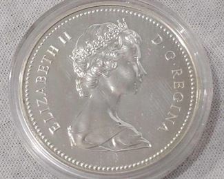 1876-1976 Canadain Silver Dollar
