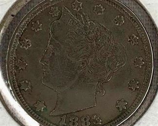 1883 Liberty V Nickel