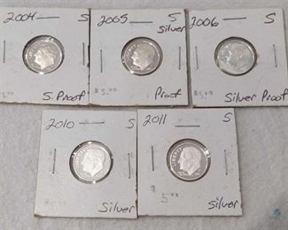 Roosevelt Dime Proofs