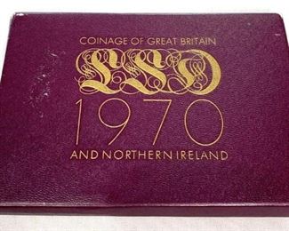 1970 Coinage of Great Britain and Northern Ireland