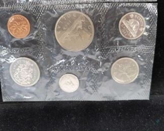 1968, 1971 and 1973 Canadian Coin Sets