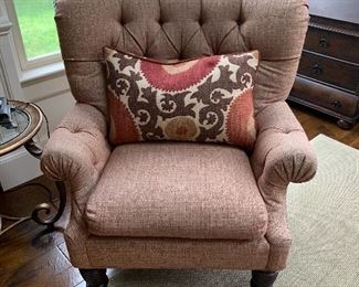 Tufted Back Club Chair