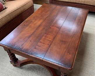 Coffee table with drawers