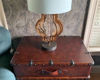 3 drawer trunk chest by Theodore Alexander