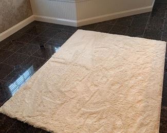 Ivory rug