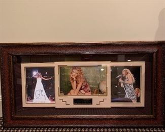 Taylor Swift autographed picture with COA