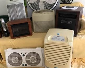 Heaters, Fans, Air Purifiers