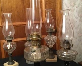 Antique and Vintage Oil Lamps