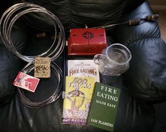 REAL MAGICIAN & FIRE EATERS ITEMS PASSED DOWN IN FAMILY