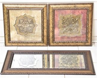 22. Three 3 Decorative Wall Hangings