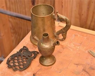 86. Group Lot Of Decorative Brass Items