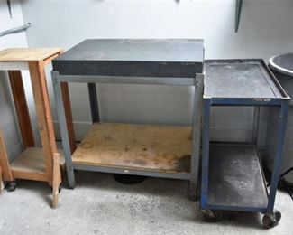 95. Three 3 Work Tables