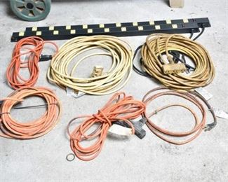 97. Group Lot Of Extension Cords