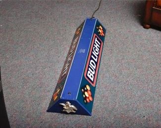 169. BUD LIGHT Branded Pendant Light