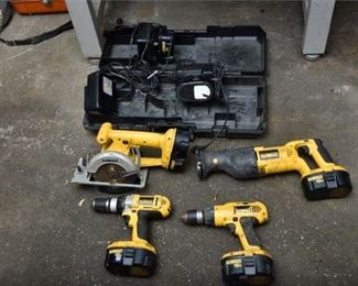 205. Group Lot DEWALT Power Tools