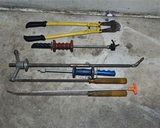 275. Group Lot Of Handle Tools